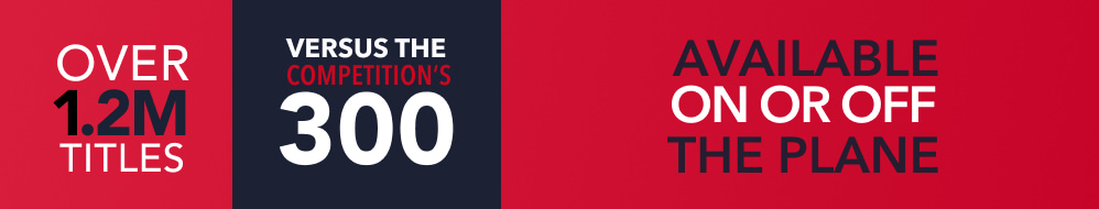 Over 1.2M Titles Versus the Competition's 300